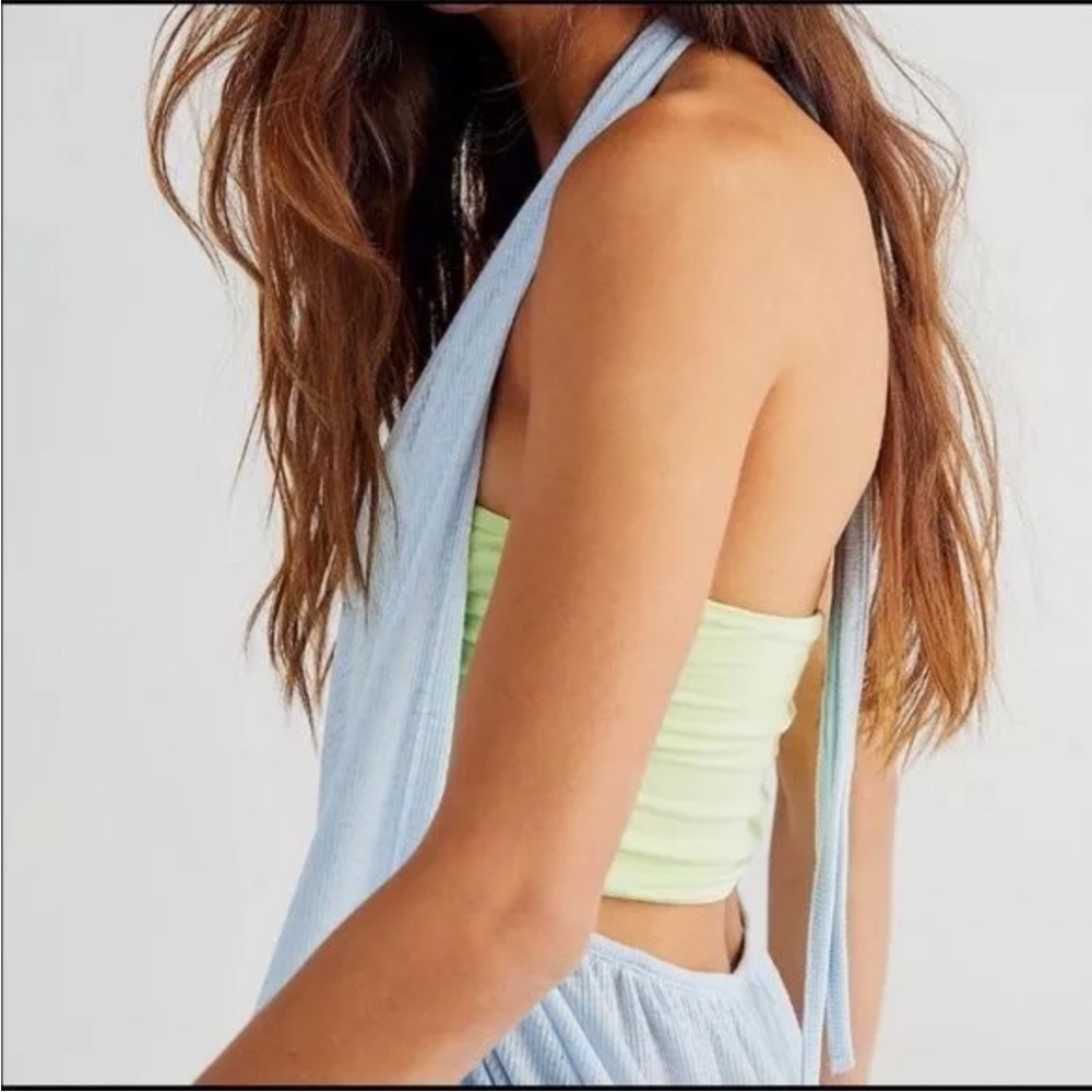 Free People Beach Convertable Halter Maxi Dress
Ribbed Tiered Wrap Skirt - Picture 2 of 11